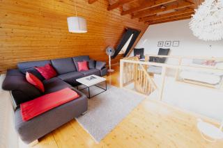 Ferienhaus Schöne Aussicht Ferienwohnung Rot - 3