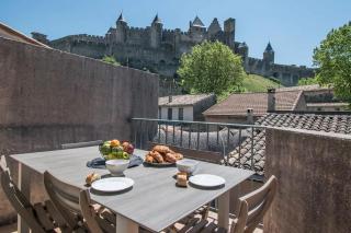Le Saint Gimer - Vue sur la Cité Médiévale - Climatisation - Carcassonne - 0
