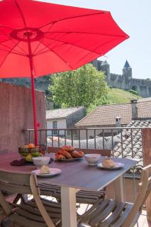 Le Saint Gimer - Vue sur la Cité Médiévale - Climatisation - Carcassonne - 3