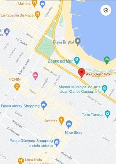 Depto Colón y Olavarria a 1 cuadra del mar SE RESERVA CON SEÑA - 1