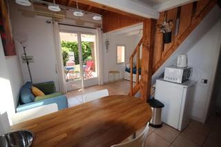 Maison de vacances climatisée séjour, résidence securisee LES SABLES, terrasse Sud dégagée arborée 4 couchages PORTIRAGNES PLAGE LRSAB11 - Portiragnes - 4