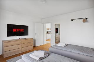 Aura - Oase#1 - 2 Zimmer, 4 Betten, Küche, Balkon, Waschmaschine - 5