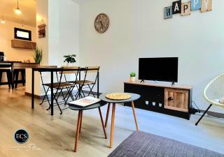 "Cozy Zen" 1 grande chambre - Calme - Arrivée autonome - 6 pers - Parking gratuit - Tours - 3