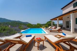 Villa Belina: 4 ensuite bedrooms, game room, heated pool, sauna & gym - Gata - 9