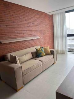 Flat novo e estiloso na Praia do Bessa - 1