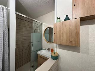 Charmant 2 pièces cabine, 4 pers, terrasse sud, proche village et pistes, parking privé - FR-1-572-293 - Arâches-la-Frasse - 5