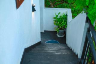 Charming dark lodge in river - 2