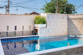 Casa Linda Praia Grande Caiçara Piscina Aquecida - Praia Grande - 9