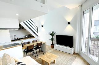 Duplex Loft industrial, Flea market St Ouen, Quiet - 0