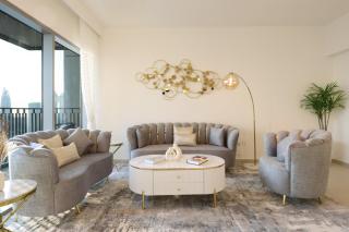 Livbnb - Elegant 3+1 w/ Burj View, near Dubai Mall - Dubai - 3