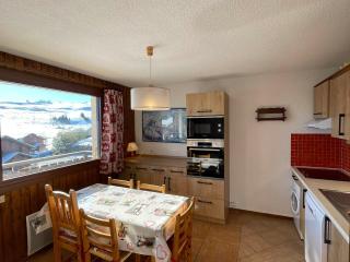 Beau studio cabine confortable aux Saisies, Sud, TV, lave-vaisselle, lave-linge - FR-1-293-141 - Hauteluce - 5