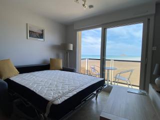 1000 - Studio sur la digue du Val André avec magnifique vue mer - 7