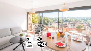 Le Coquet avec Balcon Terrasse et parking privé - Sarlat-la-Canéda - 0