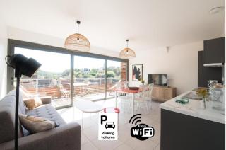 "Le Soleil Levant" avec balcon et parking privé, 2 adultes et 1 enfant - Sarlat-la-Canéda - 0