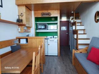 Studio mezzanine cosy pour 5 aux Arcs 1800 avec Wifi proche des pistes - FR-1-411-639 - Arc 1800 - 9