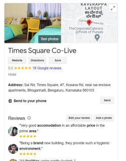 Times Square CoLive - Bangalore - 8