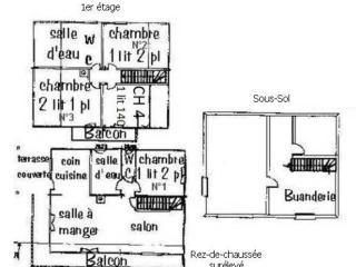 Chalet confortable avec 4 chambres, cheminée, grand terrain, proche pistes et lac - FR-1-589-107 - Le Ménil - 4