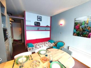 Studio 4 pers avec balcon, ski aux pieds, Aragnouet - 2mn des pistes, ascenseur, casier à ski - FR-1-457-333 - 8
