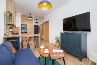 Exclusive Apartment in Katowice with Balcony, Parking, Gym and Sauna by Noclegi Renters - Kattowitz - 4