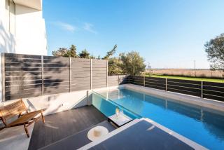 serene villas halkidiki - Cfront private pool - Nea Irakleia - 5