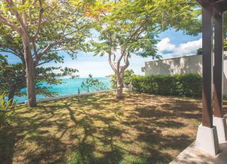 蓝星海边一线海景五卧室度假风别墅 - Koh Samui - 6