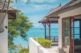 蓝星海边一线海景五卧室度假风别墅 - Koh Samui - 5