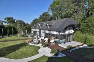 Le jardin des Hespérides - piscine intérieure Proche Pont Audemer jacuzzi 6P - 9