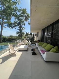 Maison d'Architecte piscine vue exceptionnelle uzès à pied - Uzès - 4