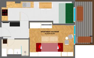 Apartment Via Mons - 2