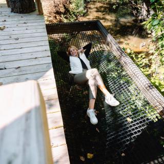 Fountainside A Frame TreeHouse Romantic Nature Farm Getaway - 2