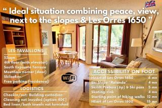 Le Lodge des marmottes - Calme, cosy, vue nature - Les Orres - 9