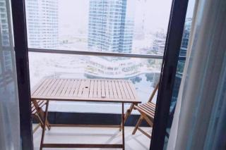 Full lake View 1bk Apartment in JLT 4 ppl early & late check in 10mn to Marina metro station - Dubaï - 4