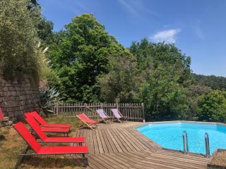 Maison de hameau avec vue imprenable et piscine - Sanilhac - 2