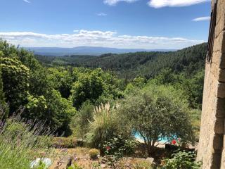 Maison de hameau avec vue imprenable et piscine - Sanilhac - 5