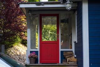 Modry Domek Sznurki Całoroczny Ogrodzony - 6