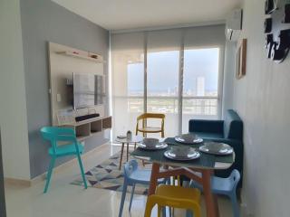 Acogedor Apto en piso 22 vista al mar - Carthagène des Indes - 7