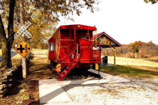 Bourbon Trail: Caboose on the Farm - 1