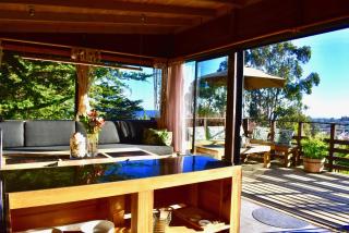 CASA BOUTIQUE PRIVADA CON VISTAS AL OCÉANO - Quincho Privado - No incluido en la tarifa agrega por un suplemento una sesión de hidromasaje bajo las estrellas en jacuzzi privado de uso exclusivo - Estacionamiento Privado - Pichilemu - 1