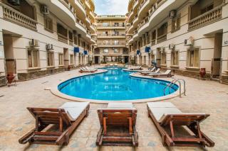 Furnished one bedroom part sea view with share swimming pool - Hurghada - 2