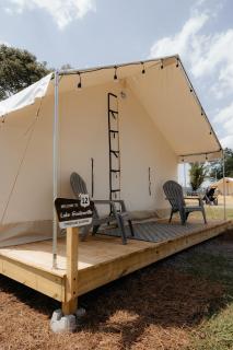 Glamping Tents 2 Queens at Lake Guntersville State Park - Guntersville - 6