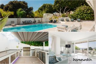 6 bedroom villa, with heated pool and sea views, next to the beach of Costabella - Marbella - 0