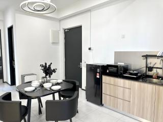 Georgetown Modern Stylish Urban 3BR, InfinityPool with Seaview, 3 Queen bed - 8