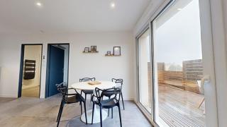 Appartement Premium avec Terrasse - Parking privatif Gratuit - Fibre Wi-Fi - À 2 min Centre-Ville Dole - 6