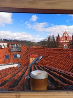 PRIVATE SAUNA & 4 bedrooms Old Town Rooftop Apartment - Vilna - 7