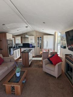 Lovely and Bright Caravan Haven Littlesea with views across the Fleet Lagoon - 9
