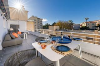 06AZ - Apartment with terrace - 10min from Palais - Cannes - 9