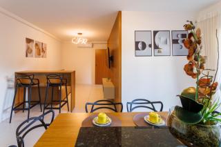 Apartamentos a150 M DA PRAIA com SACADA, WI-FI, PISCINA, PORTARIA 24h, PLAYGROUND e vaga de GARAGEM - 3