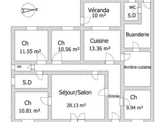 Maison rénovée avec grand jardin, proche des Sables-d'Olonne, 4 chambres, terrasse et Wifi - FR-1-426-187 - 8