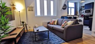 Reims Appart - Idéal pour Pro en déplacement *Wifi rapide *Vue panoramique *Parking facile - Roubaix - 9