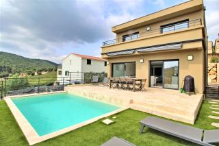 Villa PIETRA 300m de la plage de Favone Piscine privée chauffée - Conca - 7